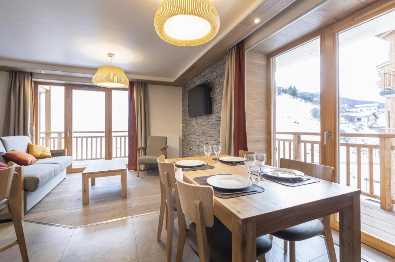 דירות לנסלבילאר Les Balcons Platinium Val Cenis מראה חיצוני תמונה